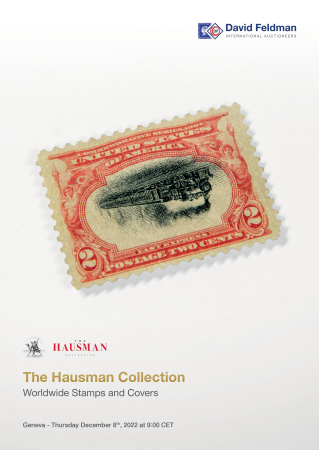 Stamp of Auction catalogues » 2022 Auction Catalogue: The Hausman Collection